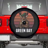 Deer Green Bay Football Spare Tire Cover Retro Vintage Style - Wonder Print Shop