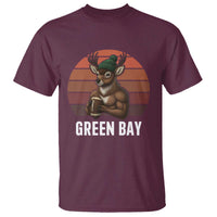 Deer Green Bay Football T Shirt Retro Vintage Style - Wonder Print Shop