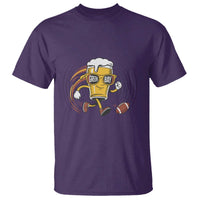 Funny Beer Mug Playing Football T Shirt Team Supporter Green Bay Gift - Wonder Print Shop