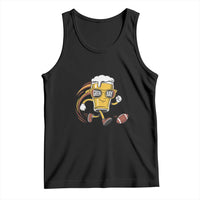 Funny Beer Mug Playing Football Tank Top Team Supporter Green Bay Gift - Wonder Print Shop
