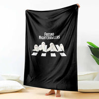 Fresno Nightcrawler Throw Blanket Folklore Gothic Horror Cryptid Gift - Wonder Print Shop