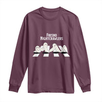 Fresno Nightcrawler Long Sleeve Shirt Folklore Gothic Horror Cryptid Gift - Wonder Print Shop