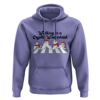 Funny Fresno Nightcrawlers Christmas Gift Hoodie Walking In A Cryptid Wonderland - Wonder Print Shop