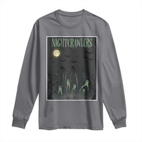 Fresno Nightcrawlers Long Sleeve Shirt Gothic Cryptid Horror Fan Gift - Wonder Print Shop