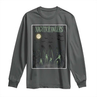 Fresno Nightcrawlers Long Sleeve Shirt Gothic Cryptid Horror Fan Gift - Wonder Print Shop