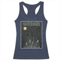 Fresno Nightcrawlers Racerback Tank Top Gothic Cryptid Horror Fan Gift - Wonder Print Shop