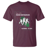 Fresno Nightcrawlers T Shirt Home Of California Cryptid Gift - Wonder Print Shop