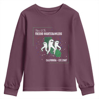 Fresno Nightcrawlers Youth Sweatshirt Home Of California Cryptid Gift - Wonder Print Shop