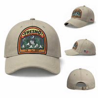 Fresno Nightcrawlers Folklore Gift Baseball Cap Home Of California Cryptids