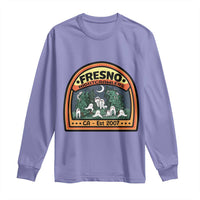 Fresno Nightcrawlers Folklore Gift Long Sleeve Shirt Home Of California Cryptids - Wonder Print Shop