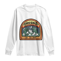 Fresno Nightcrawlers Folklore Gift Long Sleeve Shirt Home Of California Cryptids - Wonder Print Shop