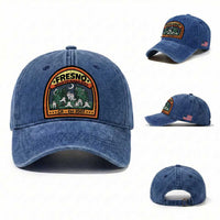 Fresno Nightcrawlers Folklore Gift Washed Cotton Baseball Cap Home Of California Cryptids