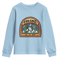 Fresno Nightcrawlers Folklore Gift Youth Sweatshirt Home Of California Cryptids - Wonder Print Shop