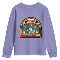 Fresno Nightcrawlers Folklore Gift Youth Sweatshirt Home Of California Cryptids - Wonder Print Shop