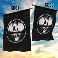 Home Of The Fresno Nightcrawlers Garden Flag California Cryptid Hunter - Wonder Print Shop
