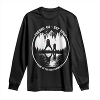Home Of The Fresno Nightcrawlers Long Sleeve Shirt California Cryptid Hunter - Wonder Print Shop