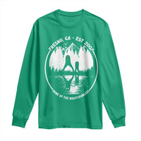 Home Of The Fresno Nightcrawlers Long Sleeve Shirt California Cryptid Hunter - Wonder Print Shop