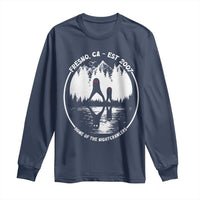 Home Of The Fresno Nightcrawlers Long Sleeve Shirt California Cryptid Hunter - Wonder Print Shop