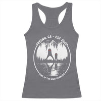 Home Of The Fresno Nightcrawlers Racerback Tank Top California Cryptid Hunter - Wonder Print Shop