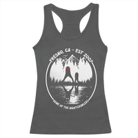 Home Of The Fresno Nightcrawlers Racerback Tank Top California Cryptid Hunter - Wonder Print Shop