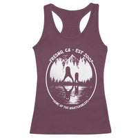 Home Of The Fresno Nightcrawlers Racerback Tank Top California Cryptid Hunter - Wonder Print Shop