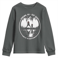 Home Of The Fresno Nightcrawlers Youth Sweatshirt California Cryptid Hunter - Wonder Print Shop