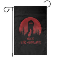 Believe In Fresno Nightcrawlers Garden Flag California Cryptid Hunter Gift - Wonder Print Shop