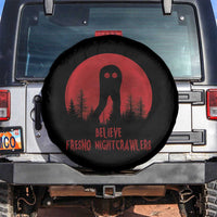 Believe In Fresno Nightcrawlers Spare Tire Cover California Cryptid Hunter Gift - Wonder Print Shop