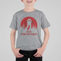 Believe In Fresno Nightcrawlers T Shirt For Kid California Cryptid Hunter Gift - Wonder Print Shop