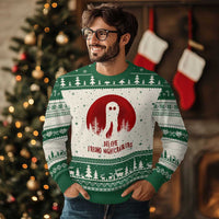 Believe In Fresno Nightcrawlers Ugly Christmas Sweater California Cryptid Hunter Gift - Wonder Print Shop