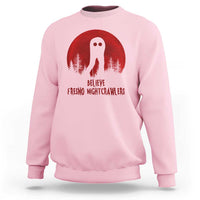 Believe In Fresno Nightcrawlers Sweatshirt California Cryptid Hunter Gift - Wonder Print Shop