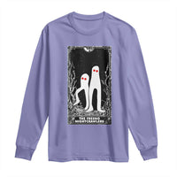 Funny Tarot Card Graphic Fresno Nightcrawlers Lover Long Sleeve Shirt Cryptid Gift - Wonder Print Shop