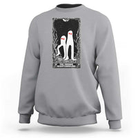 Funny Tarot Card Graphic Fresno Nightcrawlers Lover Sweatshirt Cryptid Gift - Wonder Print Shop