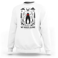 We Walk Alone Fresno Nightcrawler Sweatshirt California Cryptid Hunter - Wonder Print Shop
