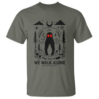 We Walk Alone Fresno Nightcrawler T Shirt California Cryptid Hunter - Wonder Print Shop