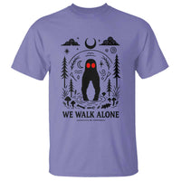 We Walk Alone Fresno Nightcrawler T Shirt California Cryptid Hunter - Wonder Print Shop