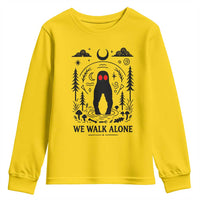 We Walk Alone Fresno Nightcrawler Youth Sweatshirt California Cryptid Hunter - Wonder Print Shop