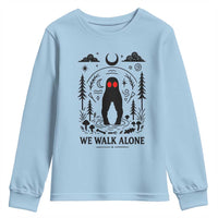 We Walk Alone Fresno Nightcrawler Youth Sweatshirt California Cryptid Hunter - Wonder Print Shop
