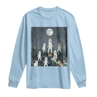 Fresno Nightkittens Nightcrawler Long Sleeve Shirt Funny Horror Cat Cryptid Lover Gift - Wonder Print Shop