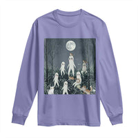 Fresno Nightkittens Nightcrawler Long Sleeve Shirt Funny Horror Cat Cryptid Lover Gift - Wonder Print Shop