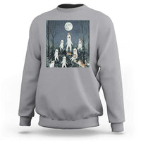 Fresno Nightkittens Nightcrawler Sweatshirt Funny Horror Cat Cryptid Lover Gift - Wonder Print Shop