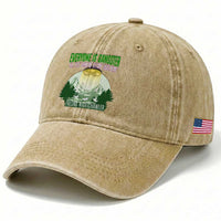 Fresno Nightcrawler Washed Cotton Baseball Cap Everyone Is Gangster Til The Pants Start Walkin