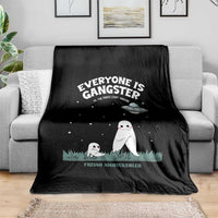 Gangster Til The Pants Start Walkin Nightcrawler Throw Blanket Funny Cryptid Hunter - Wonder Print Shop
