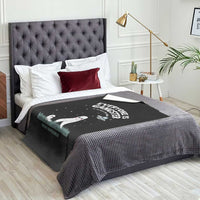 Gangster Til The Pants Start Walkin Nightcrawler Throw Blanket Funny Cryptid Hunter - Wonder Print Shop