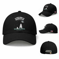 Gangster Til The Pants Start Walkin Nightcrawler Baseball Cap Funny Cryptid Hunter