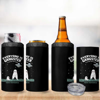 Gangster Til The Pants Start Walkin Nightcrawler 4 in 1 Can Cooler Tumbler Funny Cryptid Hunter - Wonder Print Shop