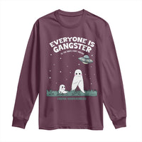 Gangster Til The Pants Start Walkin Nightcrawler Long Sleeve Shirt Funny Cryptid Hunter - Wonder Print Shop