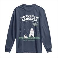 Gangster Til The Pants Start Walkin Nightcrawler Long Sleeve Shirt Funny Cryptid Hunter - Wonder Print Shop