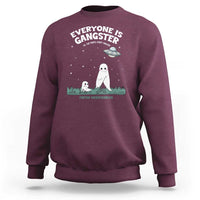 Gangster Til The Pants Start Walkin Nightcrawler Sweatshirt Funny Cryptid Hunter - Wonder Print Shop