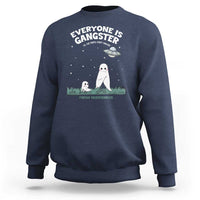 Gangster Til The Pants Start Walkin Nightcrawler Sweatshirt Funny Cryptid Hunter - Wonder Print Shop